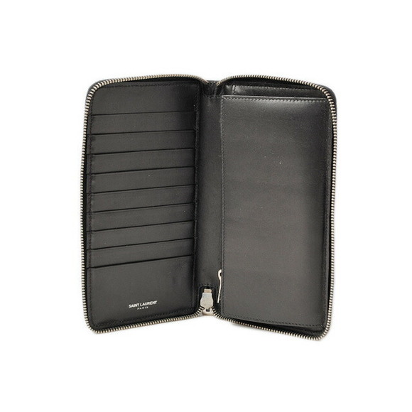 Saint Laurent Studded Black Wallet Long - Picture 1 of 7